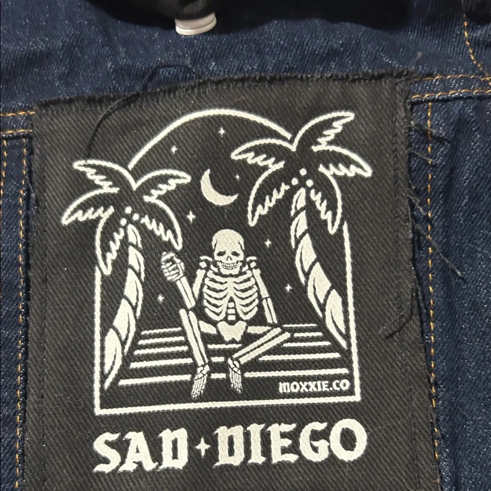 Moxxie Jean Jacket Cat Hoodie
